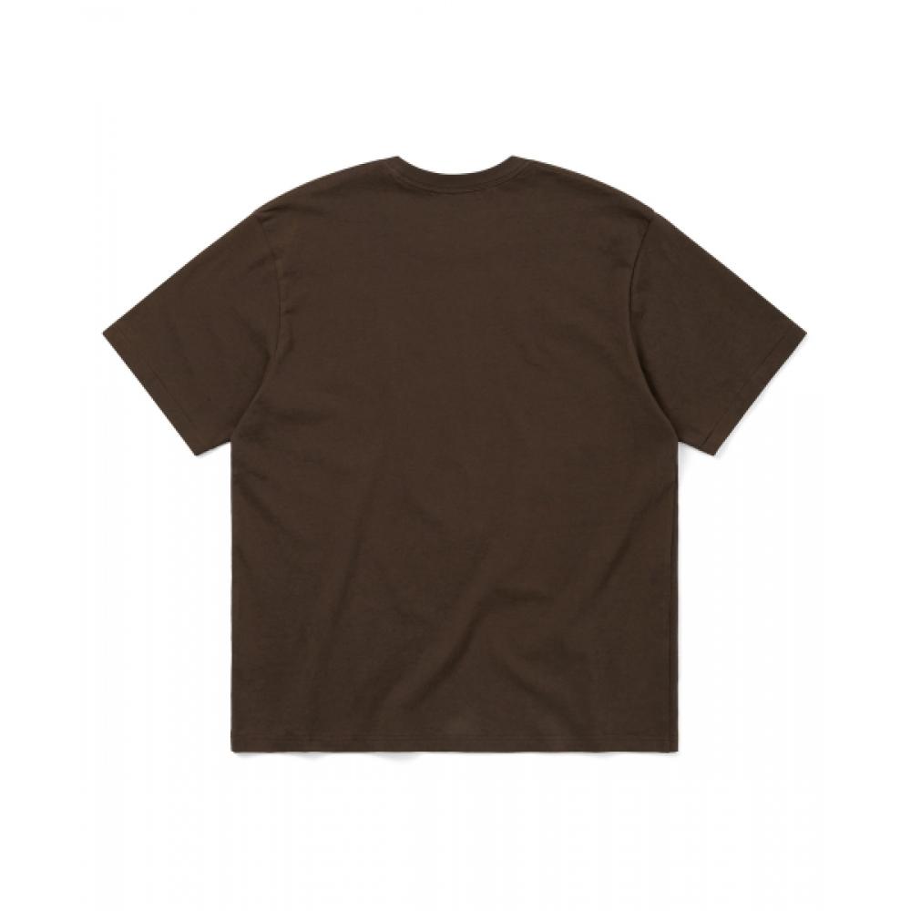 Thisisneverthat Ambiguous Logo Tee Dark Chocolate