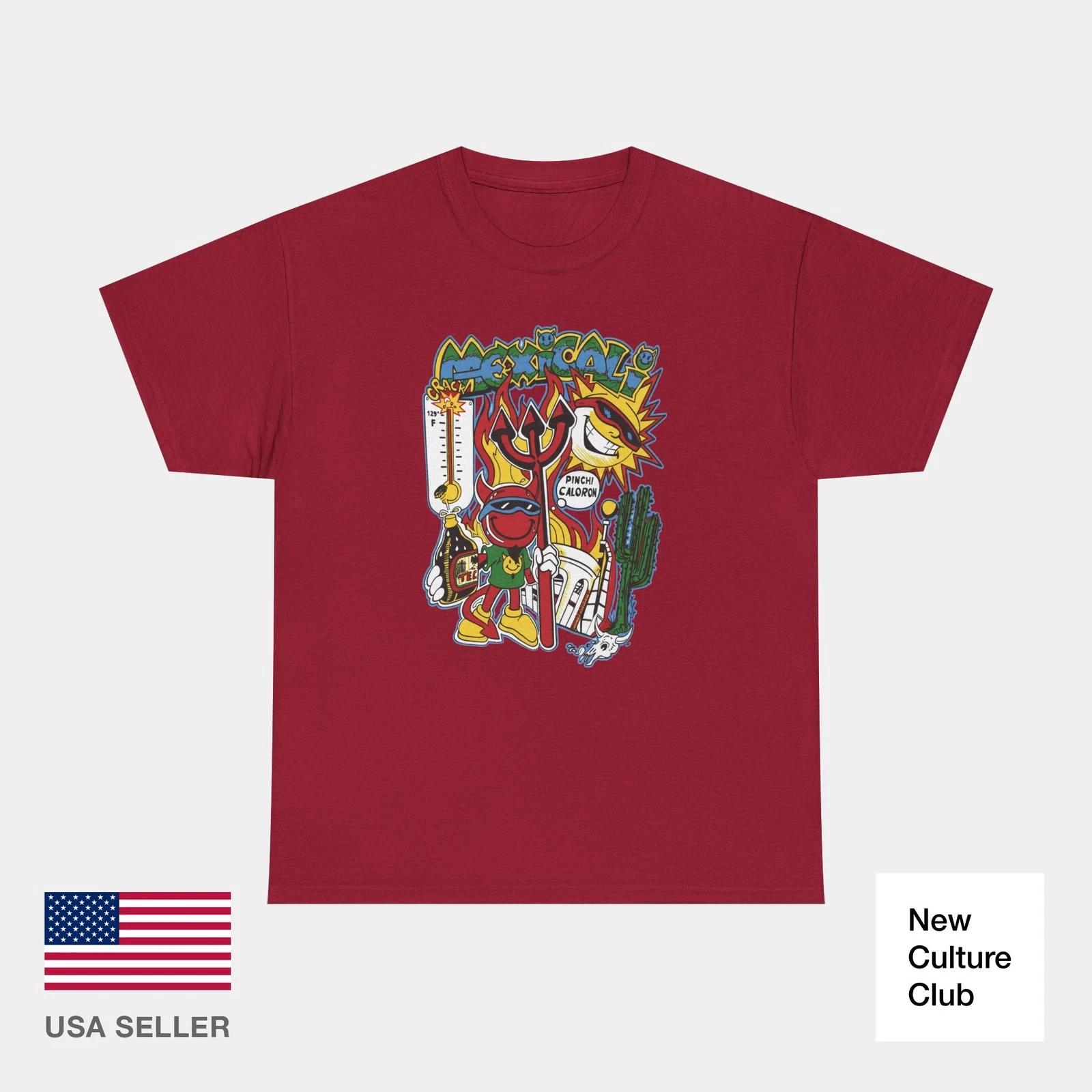 Classic World Industries Devil Man Mexicali Parody 90s Y2K Skate T-Shirt Rare XXXL