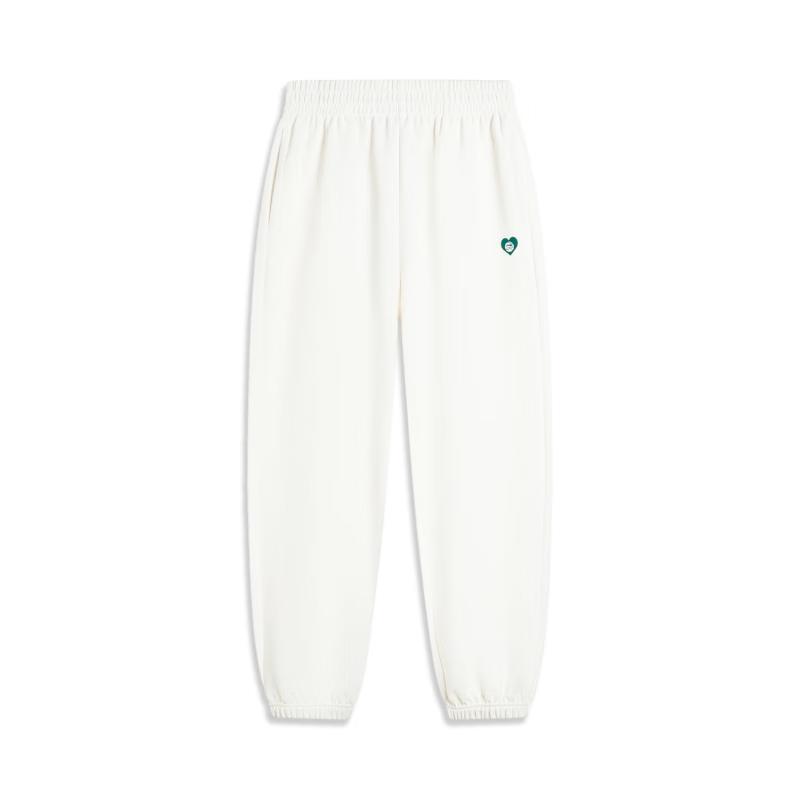 LI-NING Women's Trendy Loose Tapered Track Pants AKLU570