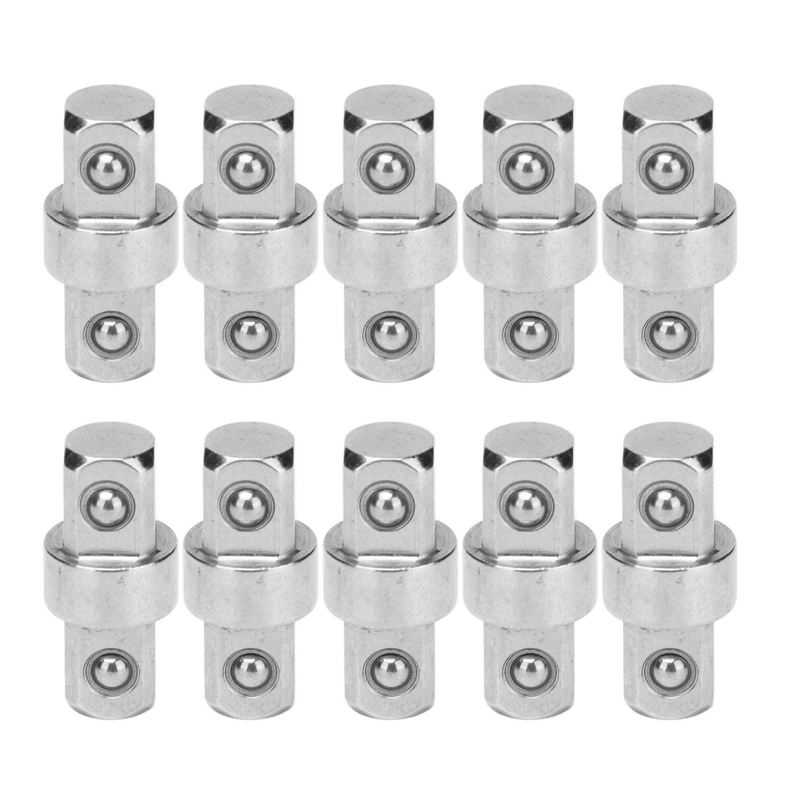 

10Pcs 38in Wrench Connector Stainless Steel Double End Spanner Adapter Conversion Tool