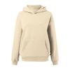 Women's Fashion Oversized Drop-Shoulder Long-Sleeved Sweatshirt Solid-Colour Hooded Sweatshirt