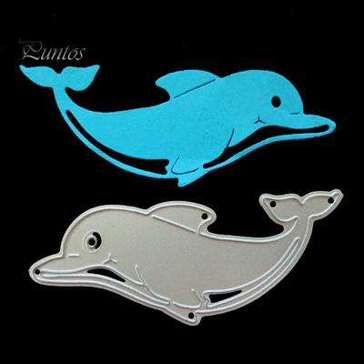 Dolphin Cutting Dies DIY Scrapbook Emboss Paper Cards Making Craft Stencil Mold