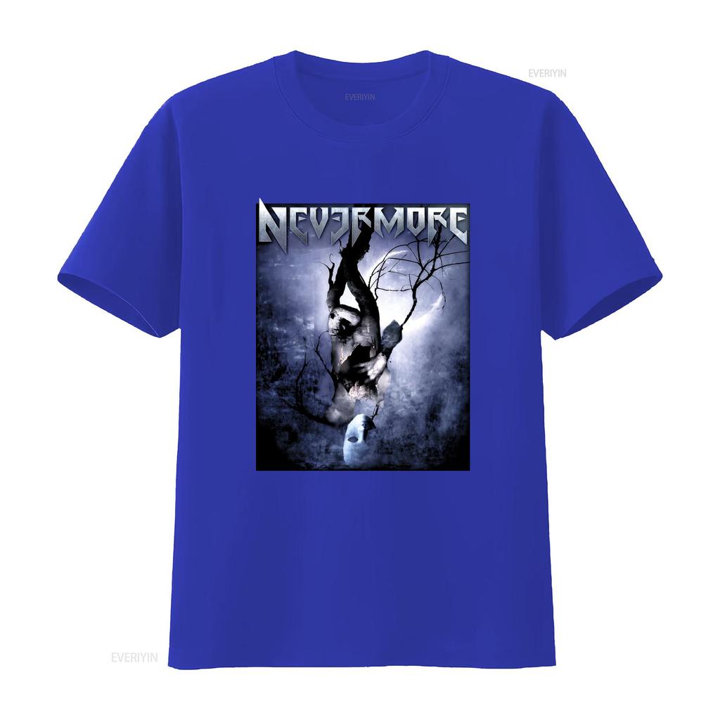 Nevermore Band Dead Heart In A World Print T Shirt Available Full Sizes From S To 5XL vintage Washed Soft Stylish Unisex