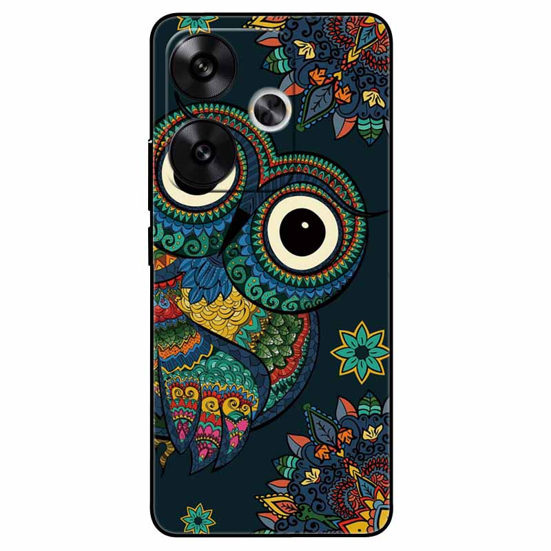 For Xiaomi Poco F6 Cases Soft Silicone Protective Fashion TPU Phone Back Covers For Xiaomi Poco F6 Pro/ Redmi Turbo 3 TPU Cases