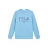 New FILA X V&A LIANMINGKUAN Sweatshirt Men's Ring Focus Blue F11M418201F-BU