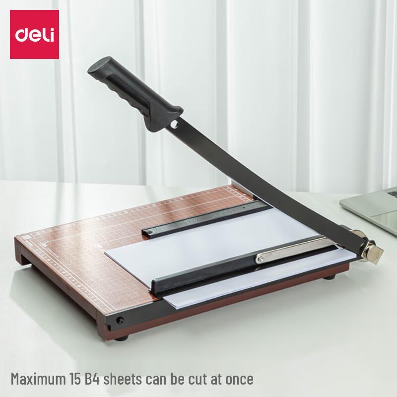 

Deli 8003 Paper Cutter CN plug (adapter included)