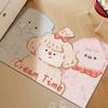 Home Silk Mat Cute Dog Foot Mat Home Door Door Non-slip Mat Cartoon Dirt Scraping Mud Wear-resistant Cutting
