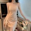 2026 New Summer French Chic Irregular Sling Dress - Light Mature Style Short Skirt