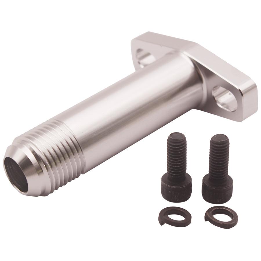 Billet Turbo Oil Drain Return Flang For 10AN Garrett Ball Bearing GT28 GT30 GT35