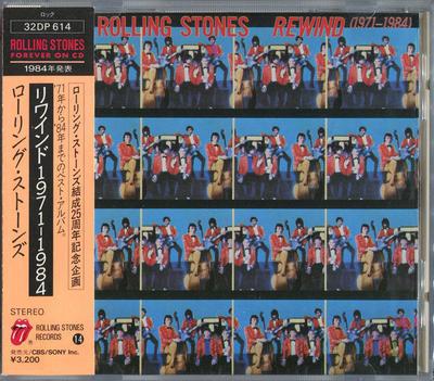 CD ROLLING STONES  Rewind 1971 1984 32DP614 32DP 614 1986 Japan Rock Used