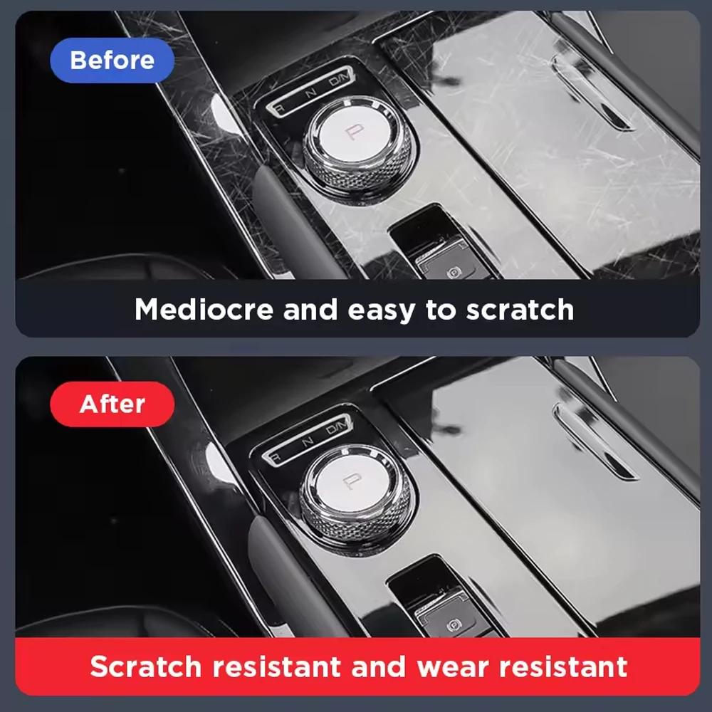 TPU Dashboard Center Console Navigation Screen Protector for Polestar 4 2024 2025