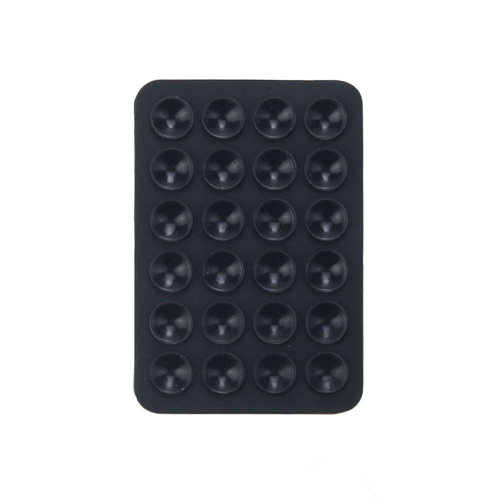 Silicone World Square Silikon-Saugnapf zur Befestigung von Mobiltelefonen im Auto, Halterung für Telefonhülle, universeller, rutschfester Saugnapf