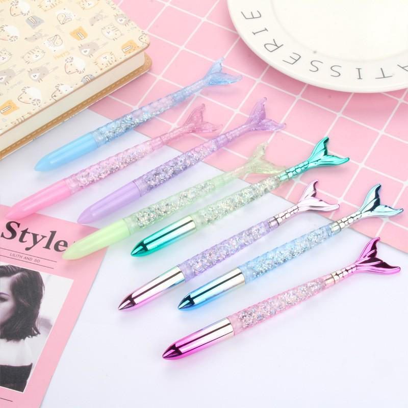Bunter Mermaid Laser-Plattierter Neutraler Stift für Büro und Schüler