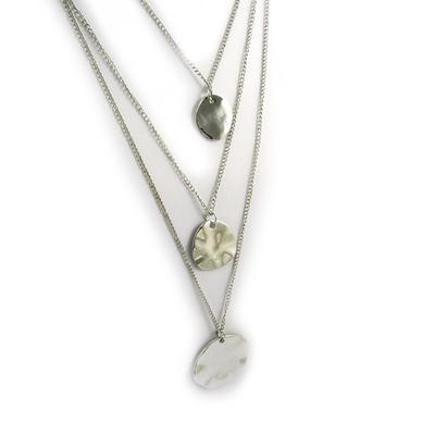 [N5050] - Κολιέ σχεδιαστή 'Κλεοπάτρα' επιχρυσωμένο