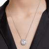 Swarovski Mesmera Pendant Decoration Crystal Rhodium Plated Zircon Necklace Women necklace Silver 5669914