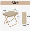 Outdoor Camping Foldable Stool Portable Folding Pen Bag Stool Lightweight Carry Handbag Chair Picnic Travel Fishing Accessories