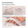 Six-Piece Memory Cloth Storage & Travel Organizer Set