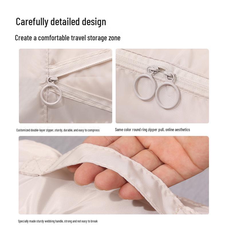Six-Piece Memory Cloth Storage & Travel Organizer Set