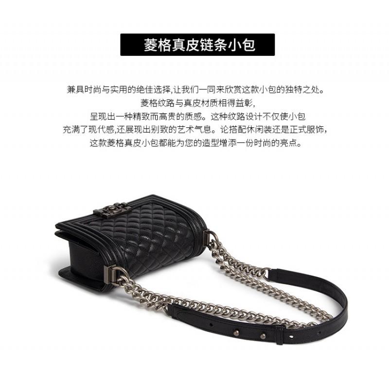 Nuova Borsa Caviale Ascella Nicchia Catena Flip Pelle Spalla High-end Lusso Leggero Quadrata Donna