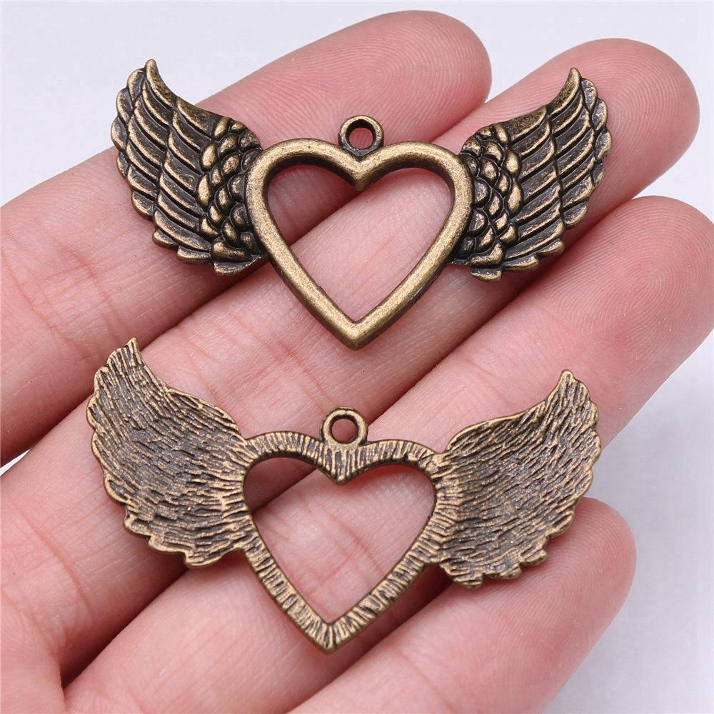 Φτερά Μενταγιόν Γούρια Ανδρικά Κοσμήματα Μαζική Αξιολάτρευτα Στολίδια