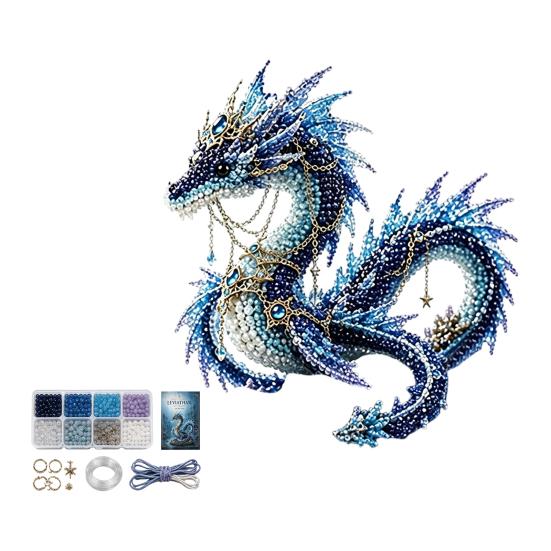 Sea Breeze Style Bead Kit Mythical Ocean DIY Kit, Themed Jewelry Making Set, Decorative Beading Kits for Balcony Marine Animal Craft Supplies Handmade