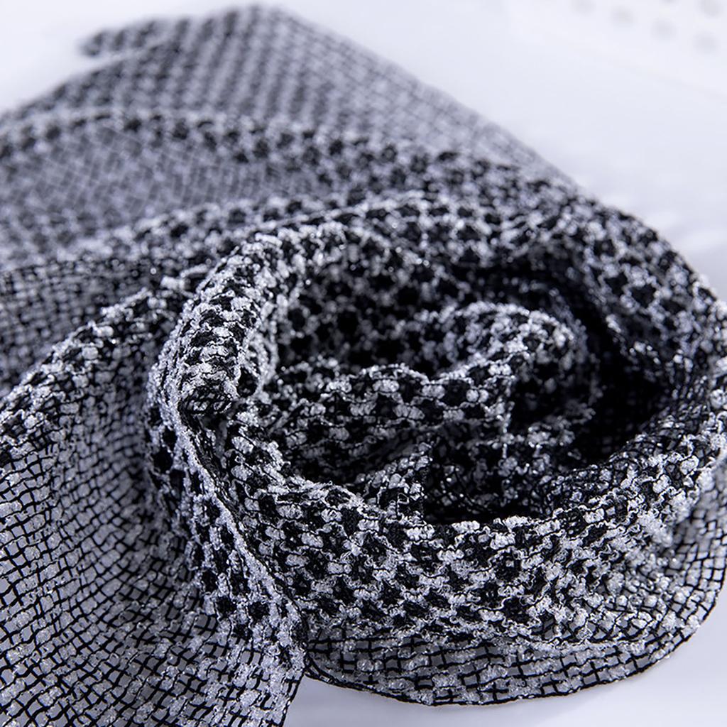 Eksfolierende vaskeklut Ryggskrubber for dusj for menn Sølv-ion multifunksjonsskum badehåndkle Ultralange eksfolierende håndklær