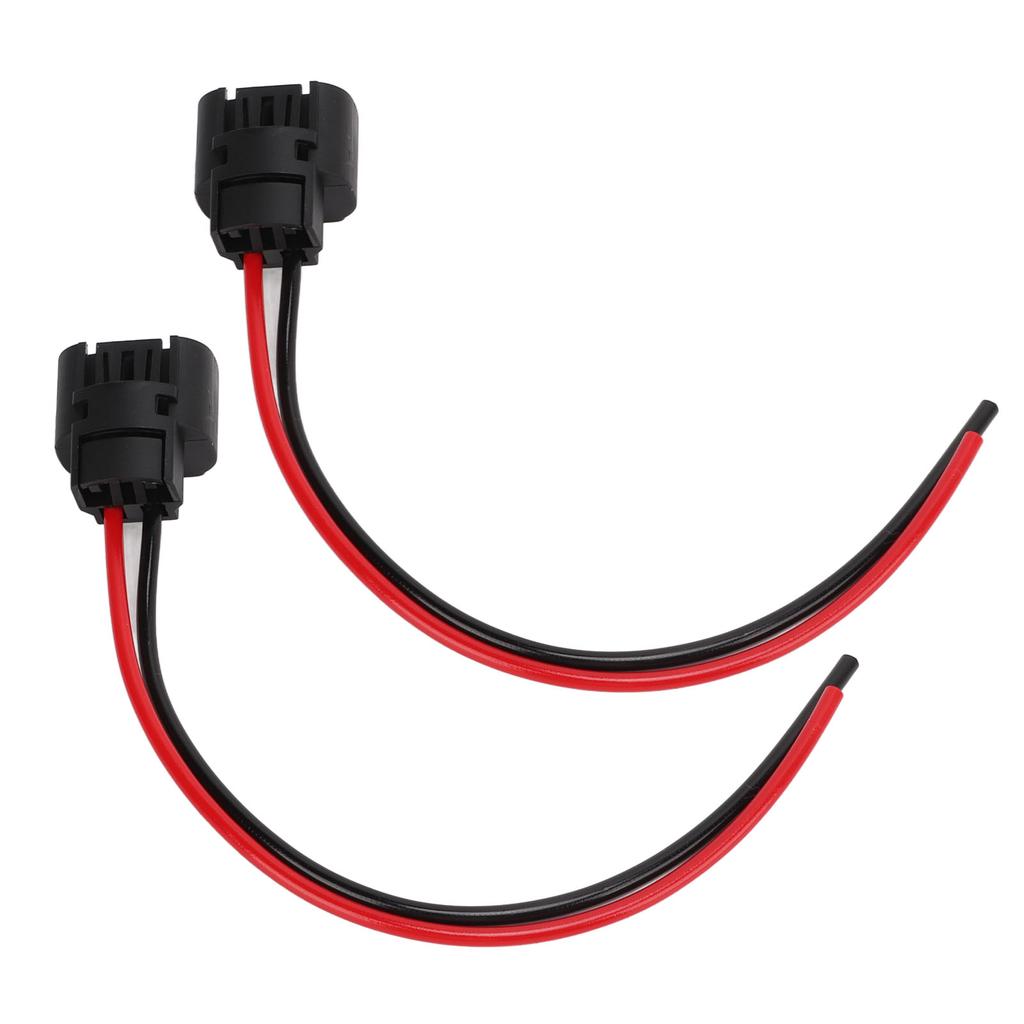Headlight Harness TK‑306 H16 Plastic Female with Wire Bulb Base Female Connector