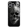 Soft Clear Phone Case For iPhone 17 Air 16E 16 11 15 14 Pro MAX 12 13 7 8 Plus SE Easter Cover Protection Hard Pink Purple Skull
