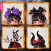 Accessori di Halloween oggetti di scena per cosplay copricapo da strega demone fascia da vampiro corna da polpaccio da vampiro accessori per capelli