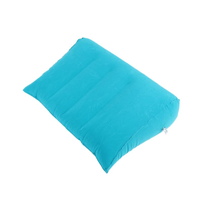 Poduszka nadmuchiwana wielofunkcyjna poduszka do ciała poduszka do jogi lędźwiowej do podróży, biura, samochodu, nadmuchiwana poduszka trójkątna, poduszka relaksacyjna