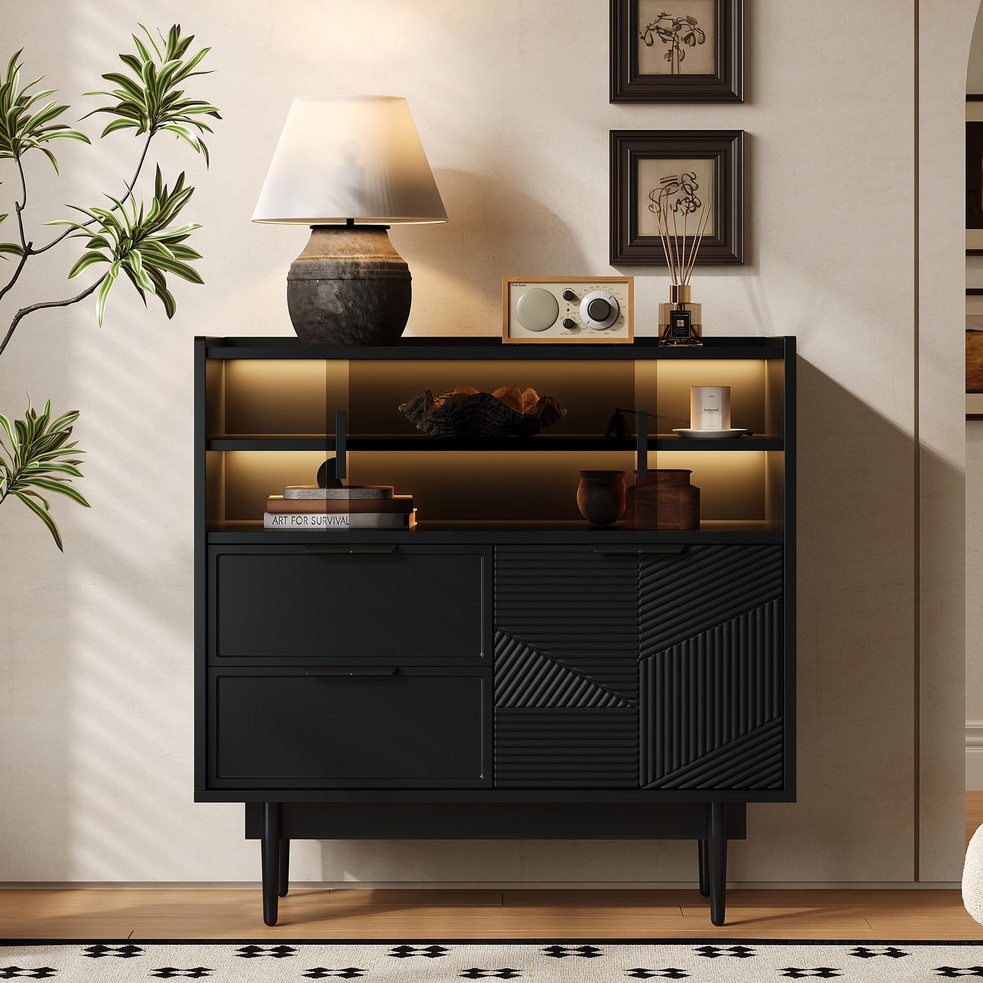 Storage Cabinet, Bathroom Cabinet, Sideboard with