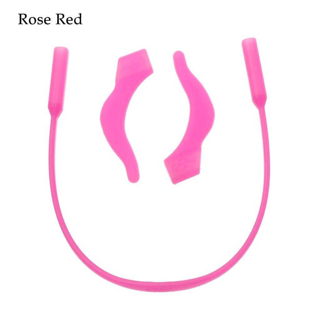 Kids Children Silicone Band Strap+ Ear Hooks for Glasses Eyeglass Sunglasses Glasses Band Strap Glasses Non-slip Silicone Cover