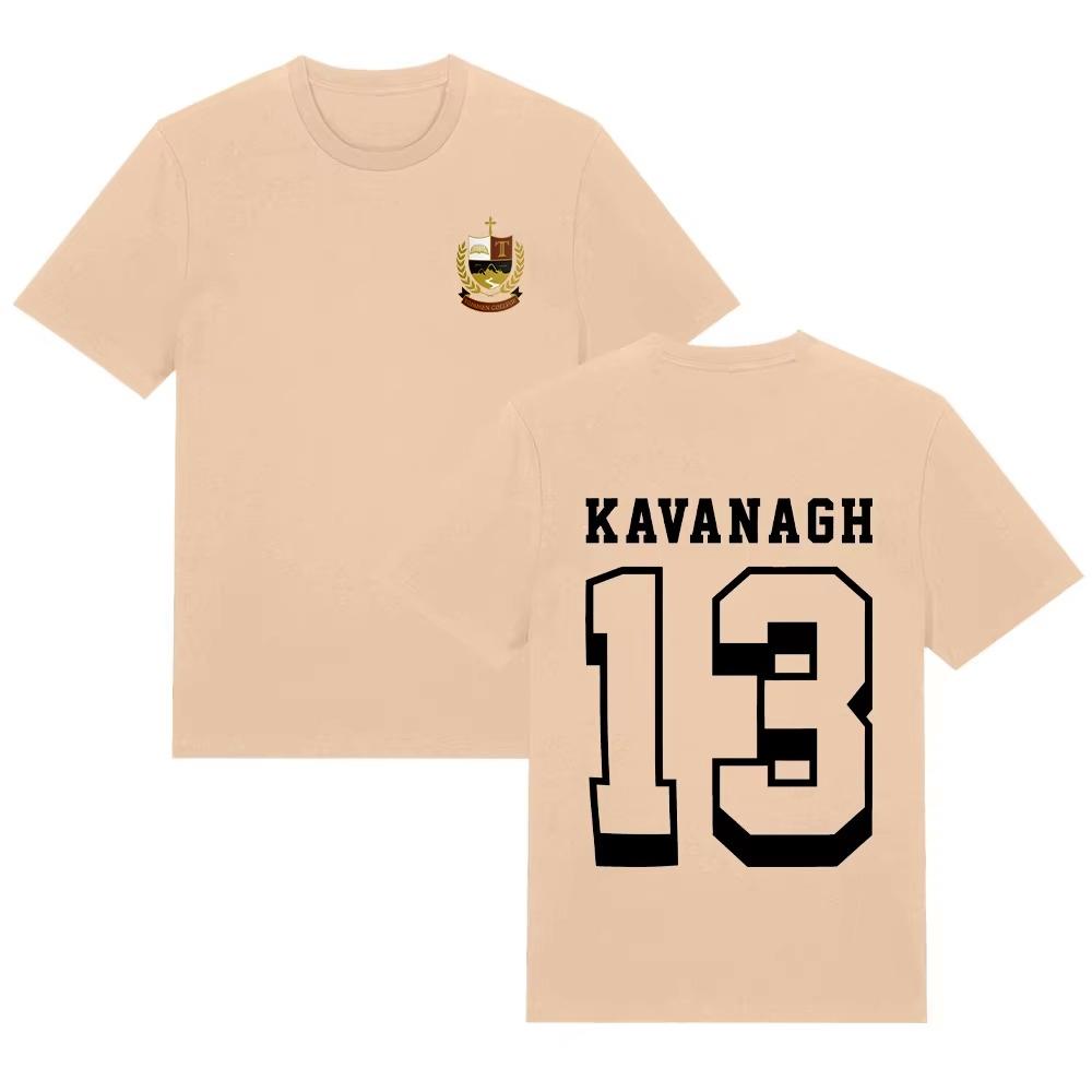 Moda Estiva Trendy Maglietta Uomo Donna Top Vintage 6 Ragazzi di Tommen T-shirt Kavanagh 13 Maglietta con Stampa Estetica Manica Corta Cotone Magliette Casual