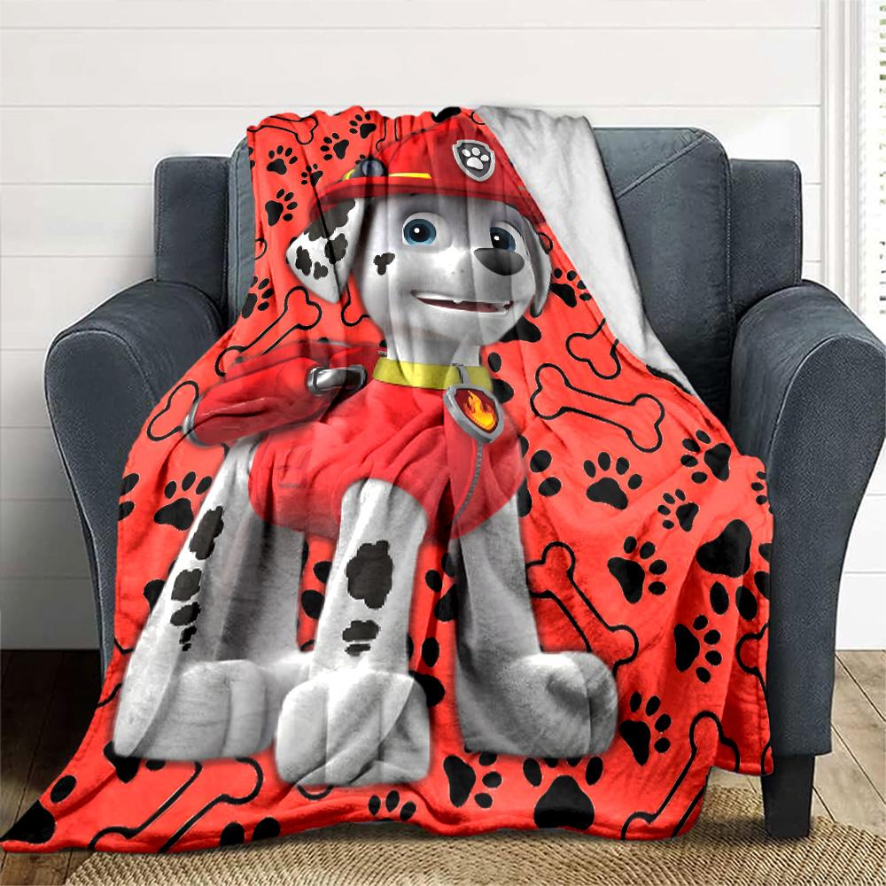 1pc Paw Paw3 Blanket, Gift, for Men and Women, Soft Blanket, Good for Sofa Bed Couch Travel, Lightweight Flannel Blanket