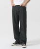 TOFFEE Sl01 Summer Denim Wide Pants (Black)