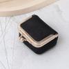 Women'S Mini Jewelry Box Exquisite Kiss Lock Coin Bag Portable Travel Ring Box,Suitable For Storing Earrings,Rings,And Necklaces