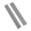 2 Pezzi Copri Fessure Piano Cottura Cucina Striscia in Silicone a T Protezione Fornello a Gas Tappetino Resistente al Calore Tampone per Pulizia Fessure