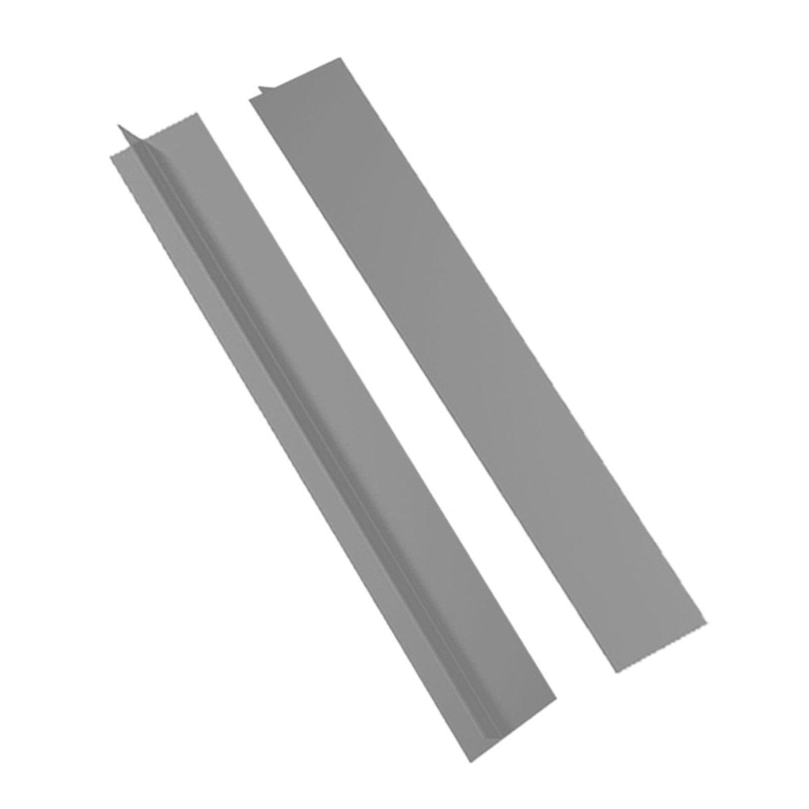 

2 шт. Кухонна плита стільниця зазор кришки T-подібна силіконова смужка газова плита протектор термостійкий килимок щілина очищення Pad сірий