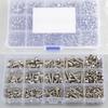 500 Pieces/Set 15 Kinds Bolts Nut Assortment Screws Repair Spare Parts