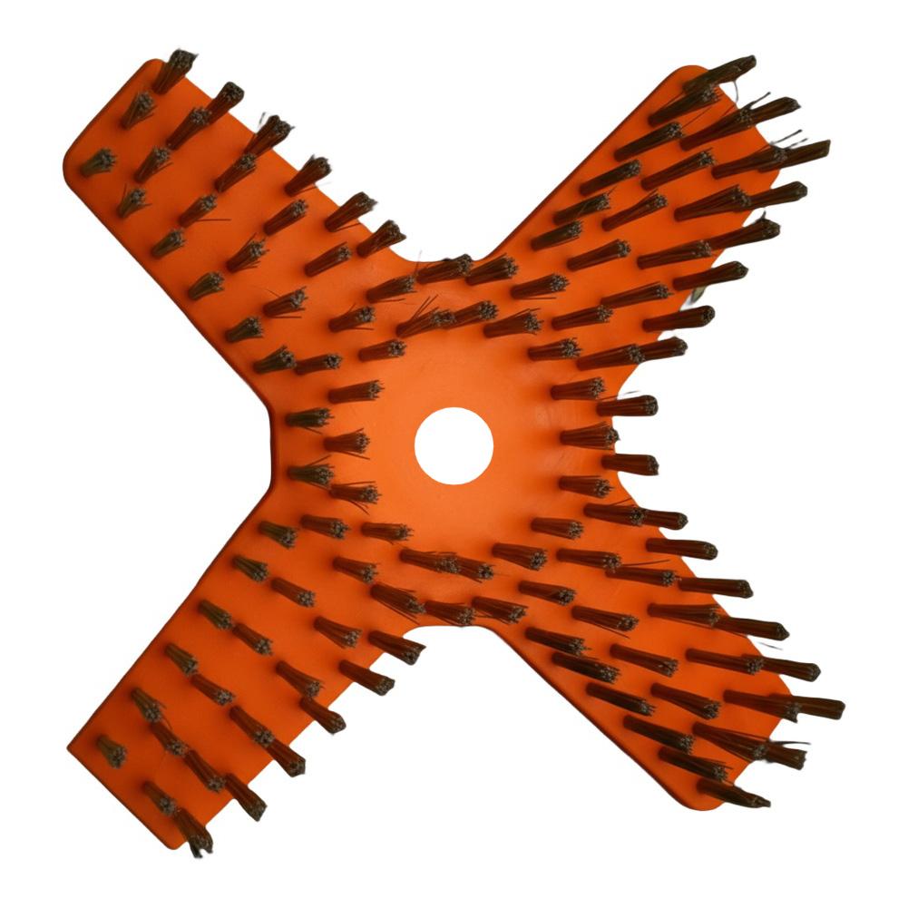 Péče o trávník Údržba zahrady Jak je znázorněno Sekačka na trávu Kartáč Efektivní čisticí kartáč na sekačku na trávu Odstraňovač posekané trávy