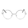 Vintage Runde Nerd Myopie Brille für Damen Herren Klassischer Metallrahmen Kurzsichtigkeit Brillen Sehpflege -1,00~-4,0 Dioptrien Brillen