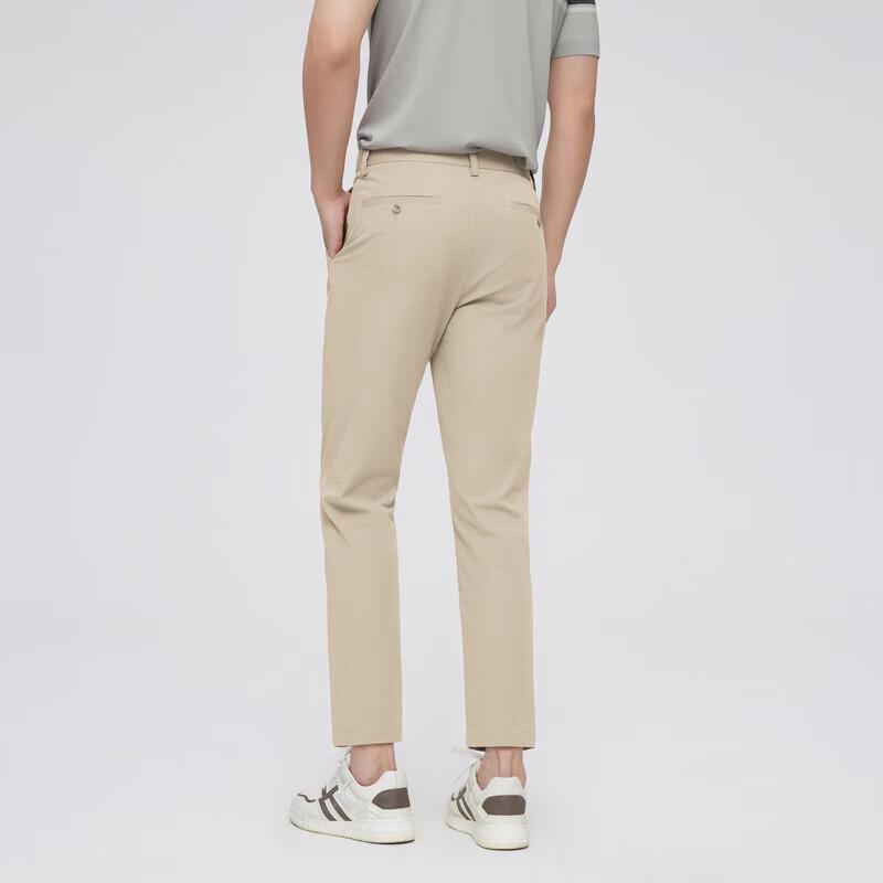 

K-Boxing Men s Lightweight Breathable Straight-Leg Slight Stretch Ankle Pants 34