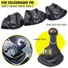 Car Manual 5 Speed Gear Shift Stick Shifter Knob Head Gaitor Boot For Volkswagen VW Golf 3 MK3 Varaint Vento Jetta 3 1992-1998