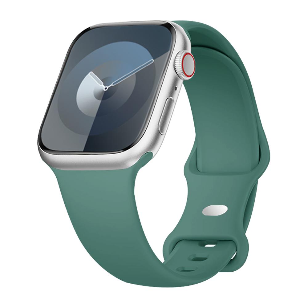 Band for apple watch strap 44mm 40mm 45mm 49mm 41mm 42mm silicone correas bracelet iwatch series 6 7 8 9 ultra 2 se 3 10 11 46mm
