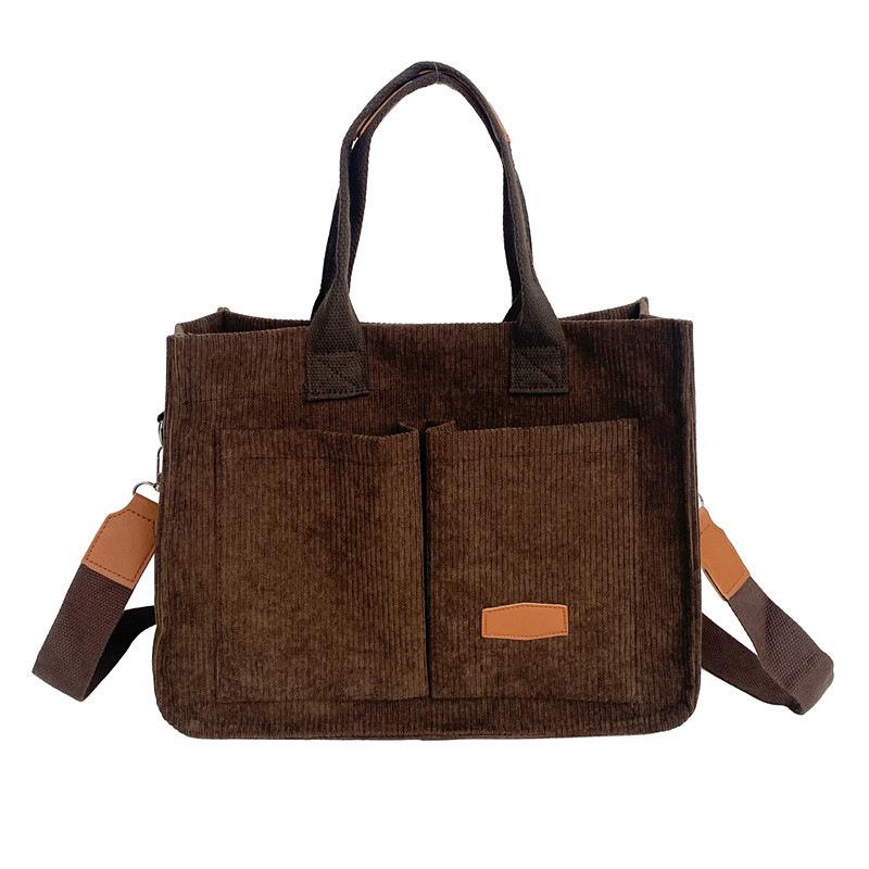 

Tooling canvas shoulder bag 2025 new large-capacity retro messenger bag student class messenger bag one size fits all коричневый