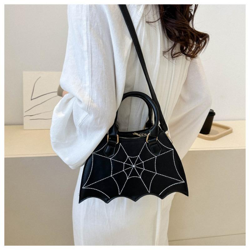 Borsa da donna con tracolla a spalla singola Spider Web. Borsa da donna