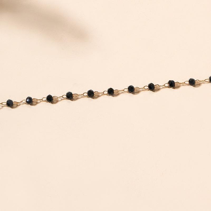 Alloy zircon necklace new light luxury niche jewelry women's simple fashion versatile collarbone chain