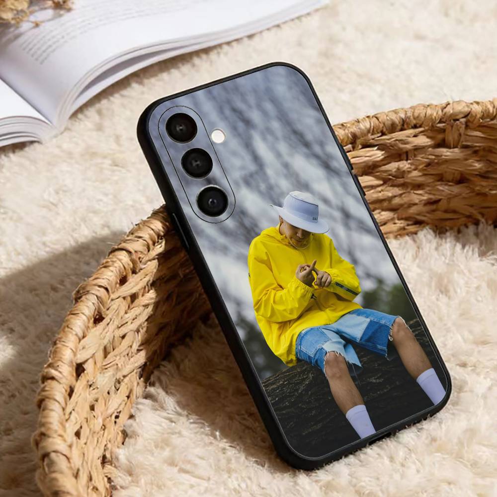 Singer M-Milo J Phone Case For Samsung Galaxy A13,21s,22,31,32,52,53,71,72,73,Soft Black Cover