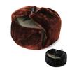New old-fashioned men and women can wear thickened warm and cold-proof ear protection neck windproof imitation fox hair