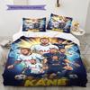 HK poster Bedding Quilt Set Quilt Cover Pillowcase Home Decoration Birthday Gift (1 * duvet cover + 2 * pillowcase, without core)
